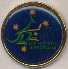 Австралія, федерація хокею офіц.важмет/Australia ice hockey federation pin badge