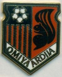 футбол.клуб Омія Ардідзя (Японія)2 ЕМАЛЬ / Omiya Ardija,Japan football pin badge