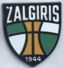футбол.клуб Жальгіріс Каунас (Литва ЕМАЛЬ/Zalgiris Kaunas,Lithuania football pin