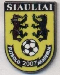 футбольний клуб ФА Шяуляй (Литва) ЕМАЛЬ/FA Siauliai,Lithuania football pin badge