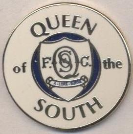 футбол.клуб Квін.Саут (Шотландія3 ЕМАЛЬ/Queen of the South,Scotland football pin