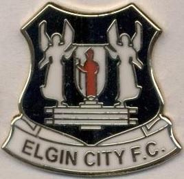 футбол.клуб Елгін Сіті (Шотландія)2 ЕМАЛЬ / Elgin City FC, Scotland football pin