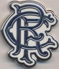 футбол.клуб Г.Рейнджерс (Шотландія)2 ЕМАЛЬ/Glasgow Rangers,Scotland football pin