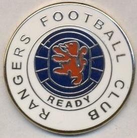 футбол.клуб Г.Рейнджерс (Шотландія)1 ЕМАЛЬ/Glasgow Rangers,Scotland football pin