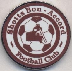 футбол.клуб Шоттс БА.(Шотландія) важмет /Shotts Bon Accord,Scotland football pin