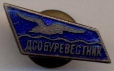 ДСО Буревестник (срср=ссср) ЕМАЛЬ гвинт / Petrel ussr sports society screw badge