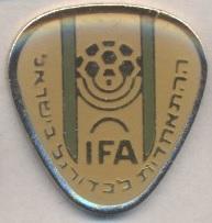 Ізраїль, федерація футболу, офіц.1 важмет / Israel football federation pin badge