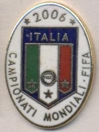 Італія, федерація футболу, №2 ЕМАЛЬ / Italy calcio football federation pin badge