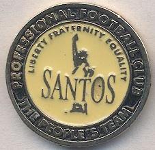 футбол.клуб Сантос (ПАР) важмет/Santos Cape Town,South Africa football pin badge