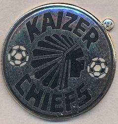 футбол.клуб Кайзер Чіфс (ПАР) ЕМАЛЬ / Kaizer Chiefs FC,South Africa football pin