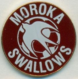 футбол.клуб Морока (ПАР)2 важмет/Moroka Swallows,South Africa football pin badge