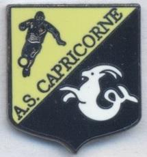 футбол.клуб Капрікорн (Реюньйон) ЕМАЛЬ /AS Capricorne,Reunion football pin badge