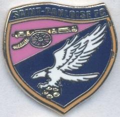 футбол.клуб Сен-Полуаз (Реюньйон ЕМАЛЬ/St.Pauloise FC,Reunion football pin badge