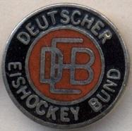 Німеччина, федерація хокею офіц. ЕМАЛЬ/Germany ice hockey assn. federation badge