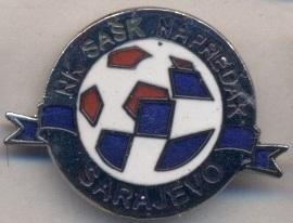 футбольний клуб САШК Сараєво (Боснія)1 ЕМАЛЬ/SASK Sarajevo,Bosnia football badge