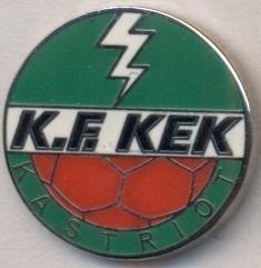 футбол.клуб КЕК Кастріот (Косово) ЕМАЛЬ / KEK Kastriot,Kosovo football pin badge