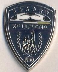 футбол.клуб Ульпіана (Косово) ЕМАЛЬ /KF Ulpiana Lipjan,Kosovo football pin badge