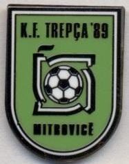 футбол.клуб Трепча'89 (Косово)2 ЕМАЛЬ/KF Trepca'89 Mitrovice,Kosovo football pin