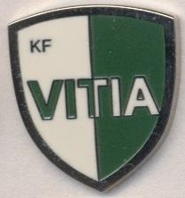 футбольний клуб Вітія (Косово) ЕМАЛЬ / KF Vitia,Kosovo football enamel pin badge