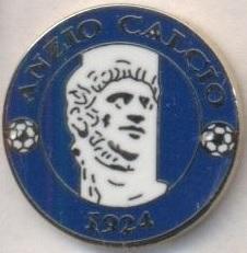 футбол.клуб Анціо (Італія) ЕМАЛЬ / Anzio Calcio, Italy football enamel pin badge