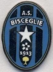 футбол.клуб Бішельє (Італія) ЕМАЛЬ /AS Bisceglie,Italy football enamel pin badge