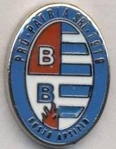 футбол.клуб Про Патрія (Італія)2 ЕМАЛЬ /Pro Patria 1919,Italy football pin badge