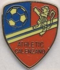 футбол.клуб Каленцано (Італія) ЕМАЛЬ/Athletic Calenzano,Italy football pin badge