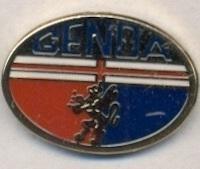 футбол.клуб Дженоа (Італія)2 ЕМАЛЬ / Genoa CFC, Italy football enamel pin badge