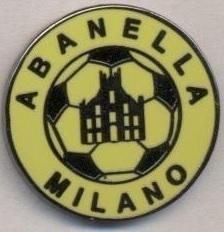 футбол.клуб Абанелла (Італія) ЕМАЛЬ/ASD Abanella Milano,Italy football pin badge