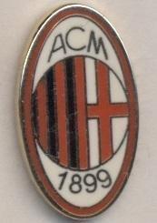 футбольний клуб Мілан (Італія)2 ЕМАЛЬ / AC Milan,Italy football enamel pin badge