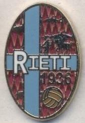 футбол.клуб Рієті (Італія) ЕМАЛЬ/FC Rieti,Italy calcio football enamel pin badge