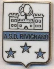 футбольний клуб Рівіньяно (Італія) ЕМАЛЬ /ASD Rivignano,Italy football pin badge