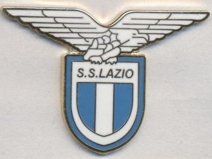 футбол.клуб Лаціо (Італія ЕМАЛЬ більший/SS Lazio,Italy football enamel pin badge