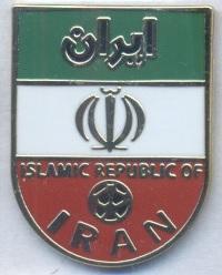 Іран, федерація футболу, №9, ЕМАЛЬ / Iran football federation enamel pin badge