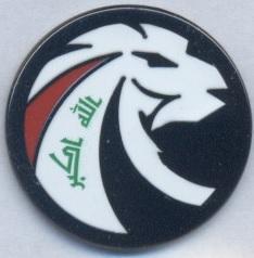 Ірак, федерація футболу,№4 ЕМАЛЬ/Iraq football federation assn. enamel pin badge