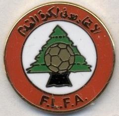 Ліван, федерація футболу,№2 ЕМАЛЬ / Lebanon football federation enamel pin badge