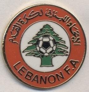 Ліван, федерація футболу,№3 ЕМАЛЬ / Lebanon football federation enamel pin badge