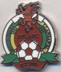 футбол.клуб Бритон Феррі (Уельс) ЕМАЛЬ/Briton Ferry AFC,Wales football pin badge