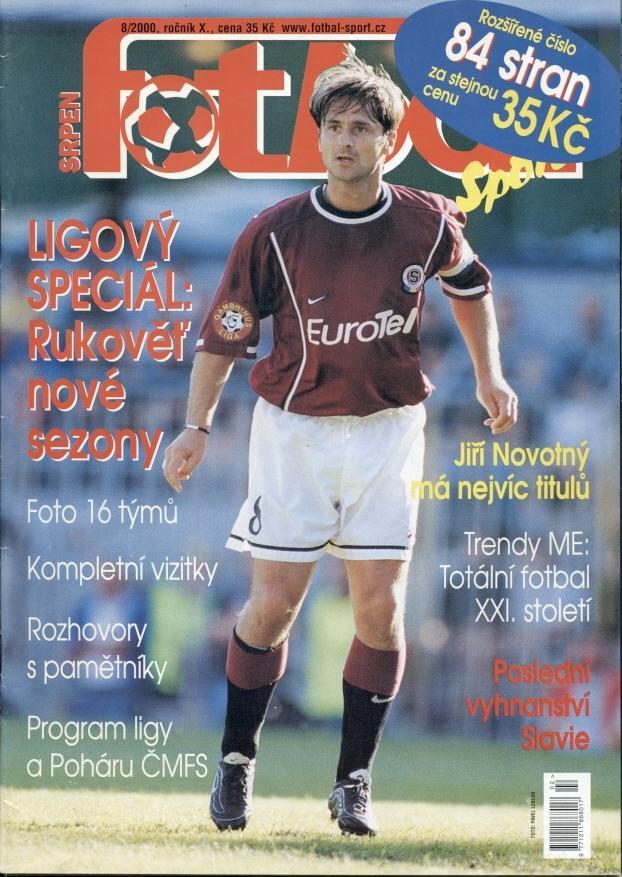 Чехія, Футбол, Чемпіонат 2000-01, 2(два) спецвидання / Fotbal Czech league guide