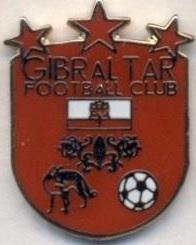 футбольний клуб Гібралтар ФК, ЕМАЛЬ / Gibraltar FC football enamel pin badge