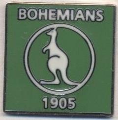 футбол.клуб Богеміанс (Чехія)5 ЕМАЛЬ/FC Bohemians Praha,Czech football pin badge