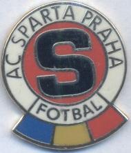 футбол.клуб Спарта Прага (Чехія)5 ЕМАЛЬ/AC Sparta Praha,Czech football pin badge