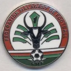 Мадагаскар, федерація футболу,№3 ЕМАЛЬ /Madagascar football federation pin badge