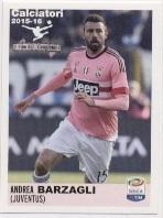 наклейка футбол Андреа Барцальї (Італія)/Andrea Barzagli, Italy football sticker