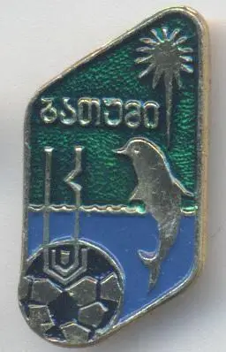 футбольний клуб ФК Батумі (Грузія) алюміній / FC Batumi, Georgia football badge