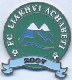 футбол.клуб Ліахві Ачабеті (Грузія) важмет/Liakhvi Achabeti,Georgia football pin