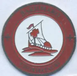 футбол.клуб Бахмаро (Грузія) важмет / Bakhmaro Chokhatauri, Georgia football pin