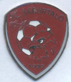 футбол.клуб Сабуртало Тбілісі (Грузія) важмет /FC Saburtalo,Georgia football pin