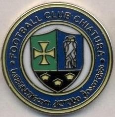 футбольний клуб Чіатура (Грузія)2 ЕМАЛЬ / FC Chiatura,Georgia football pin badge