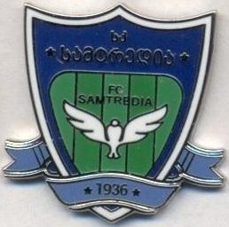 футбольний клуб Самтредіа (Грузія2 ЕМАЛЬ/FC Samtredia,Georgia football pin badge